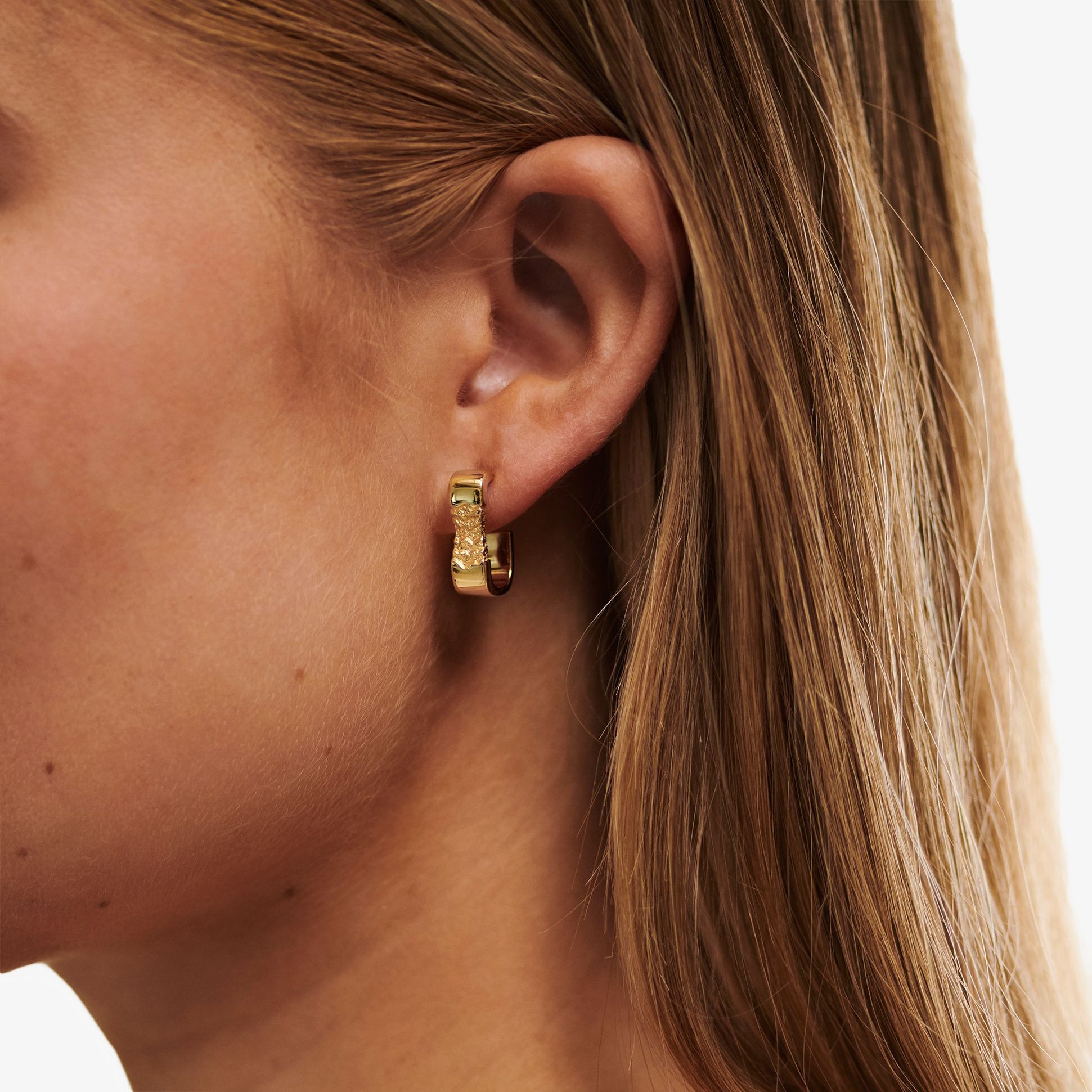 Small Contrast Layers Earrings