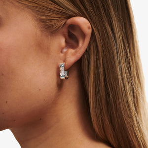 Small Contrast Layers Earrings