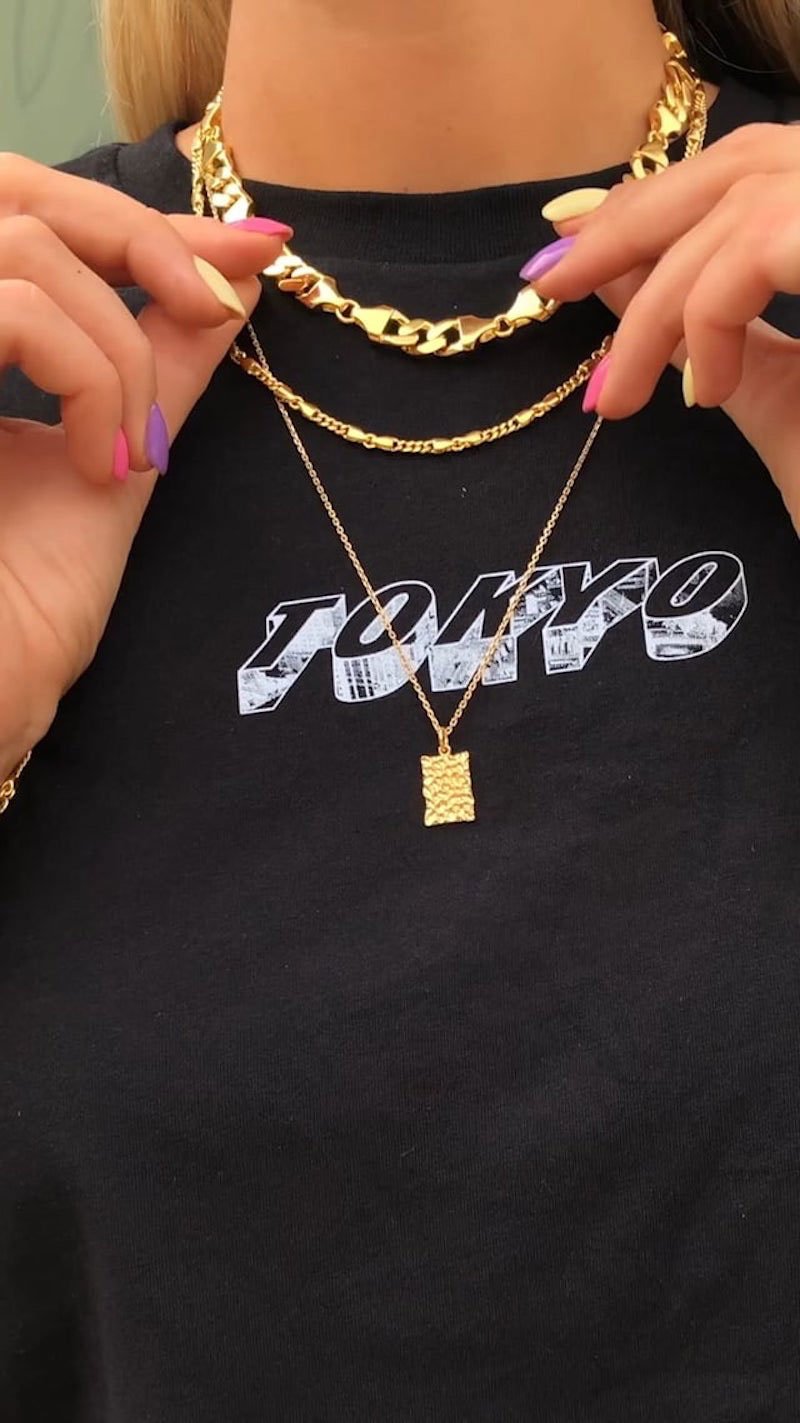 Chunky Gold Touch