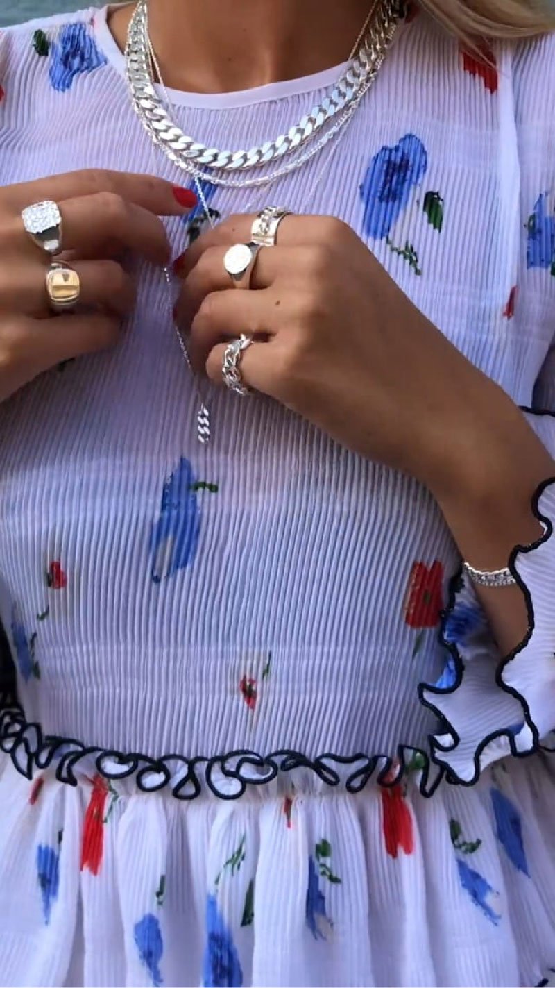 Dreamy Chunky Silver