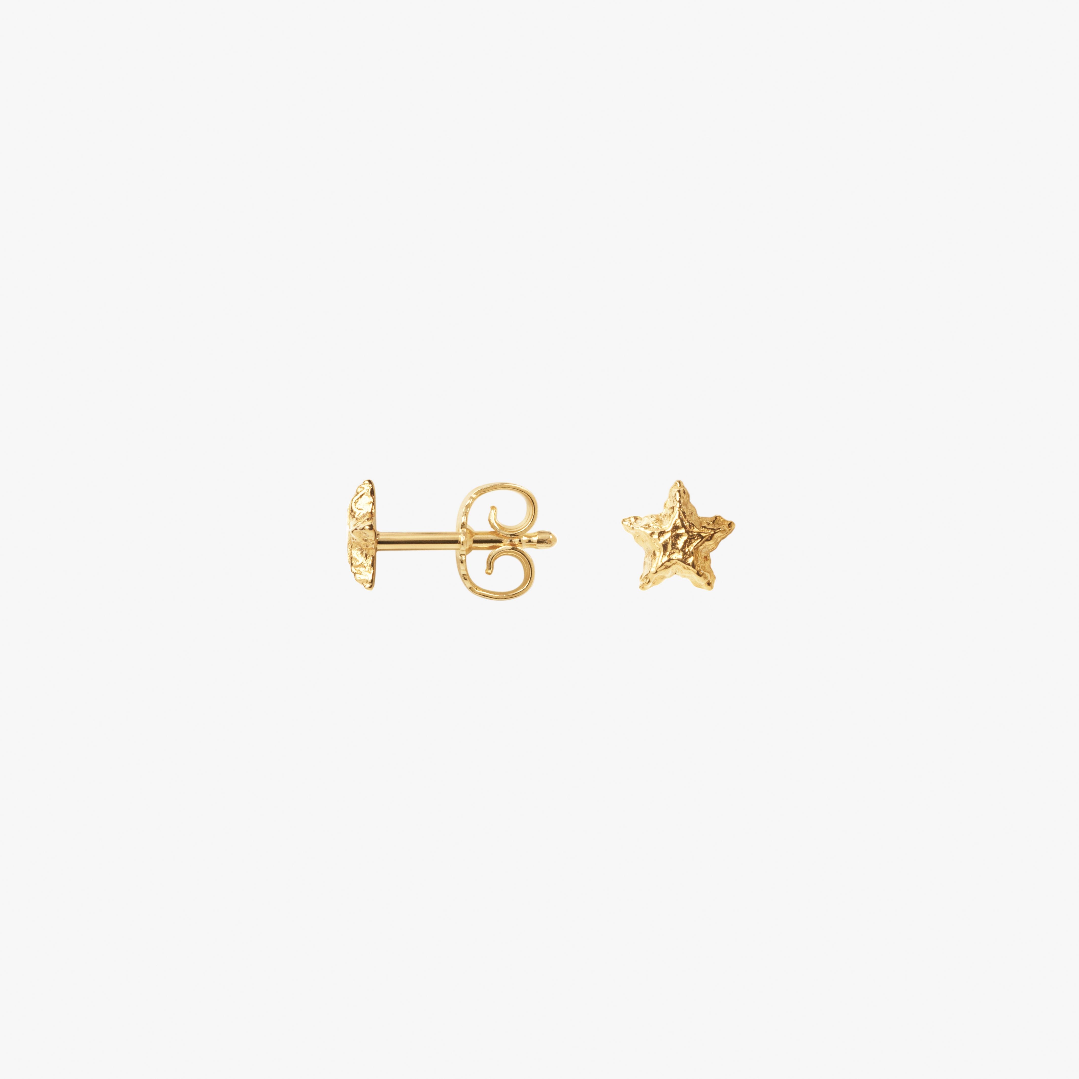 Sparkly Star Stud Earrings