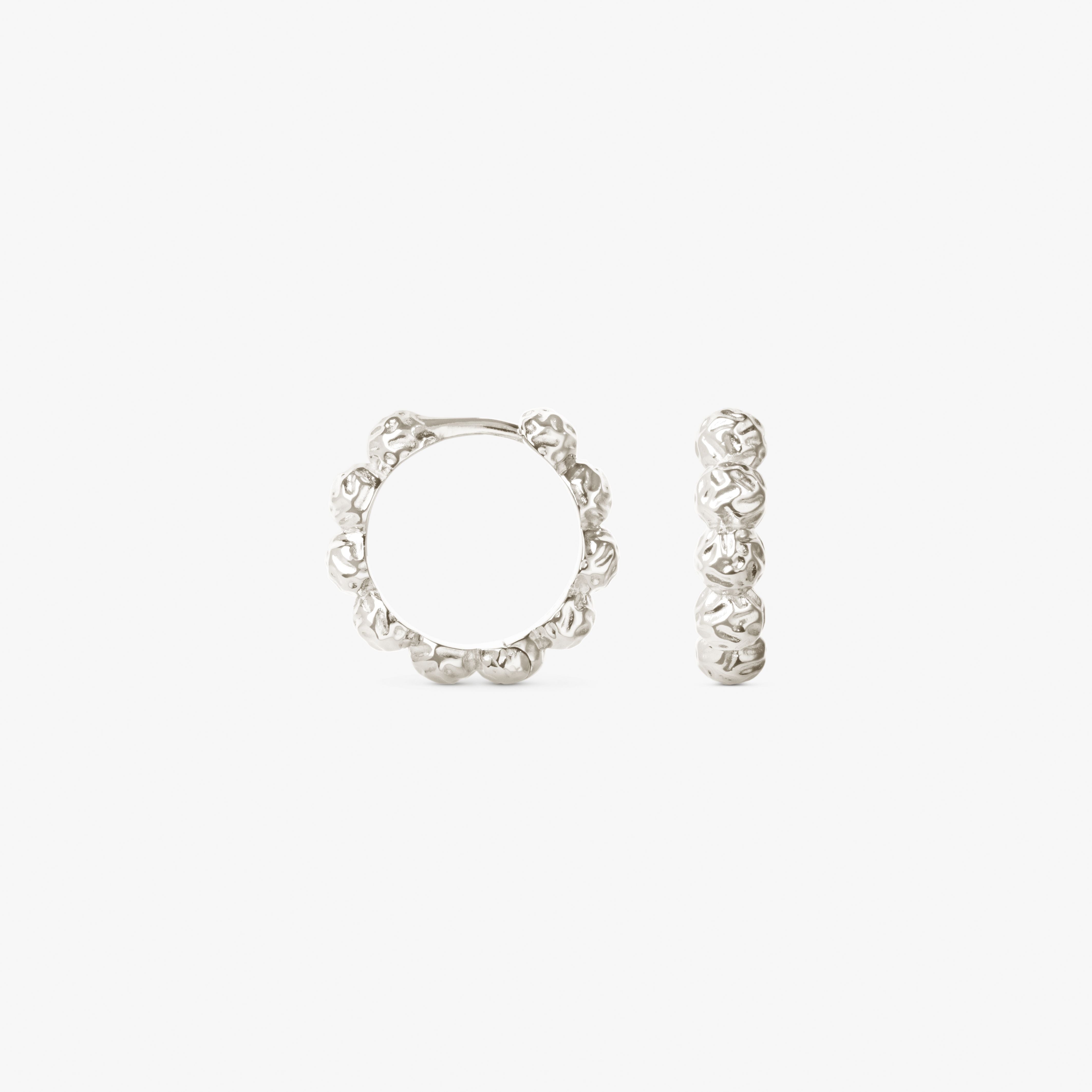 Medium Dots Hoops