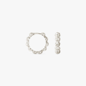Medium Dots Hoops