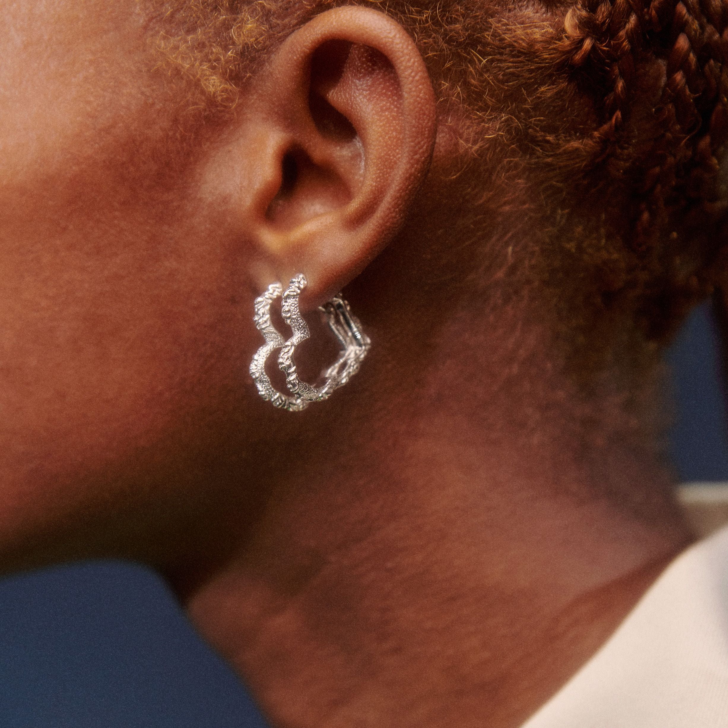 Heart Crush Hoops | Camille Brinch Jewellery