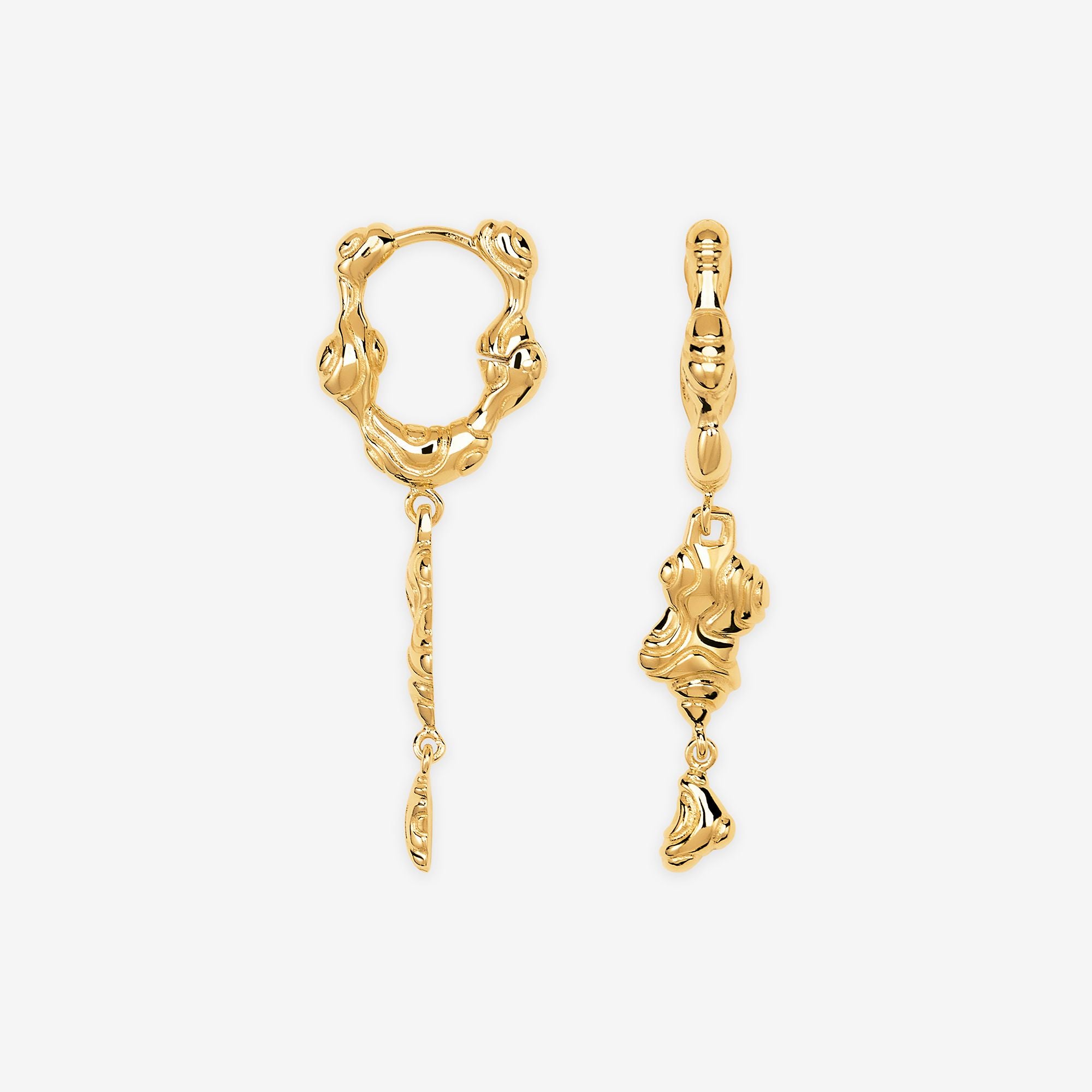 Large Bubbly Flow Earrings