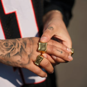 Large Rebel Signet Ring