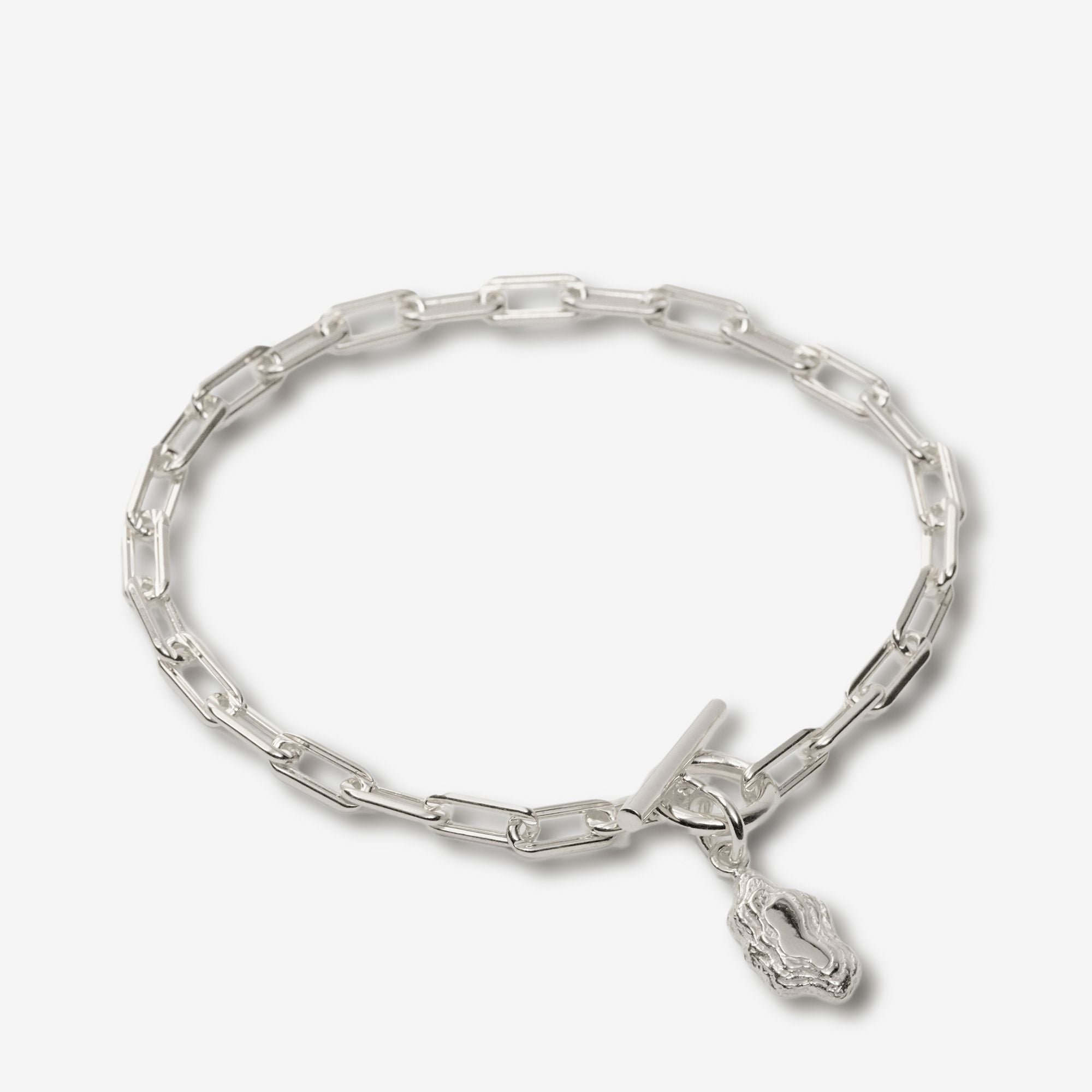 Nugget Layers T-lock Bracelet