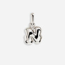 Letter Puffer Charm - N