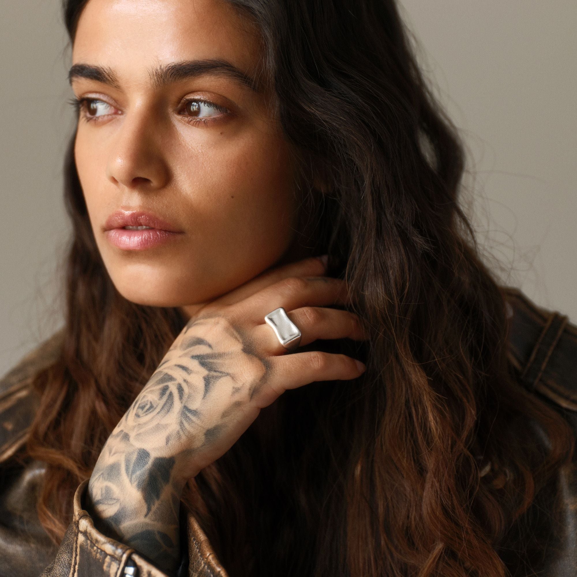 Small Rebel Signet Ring