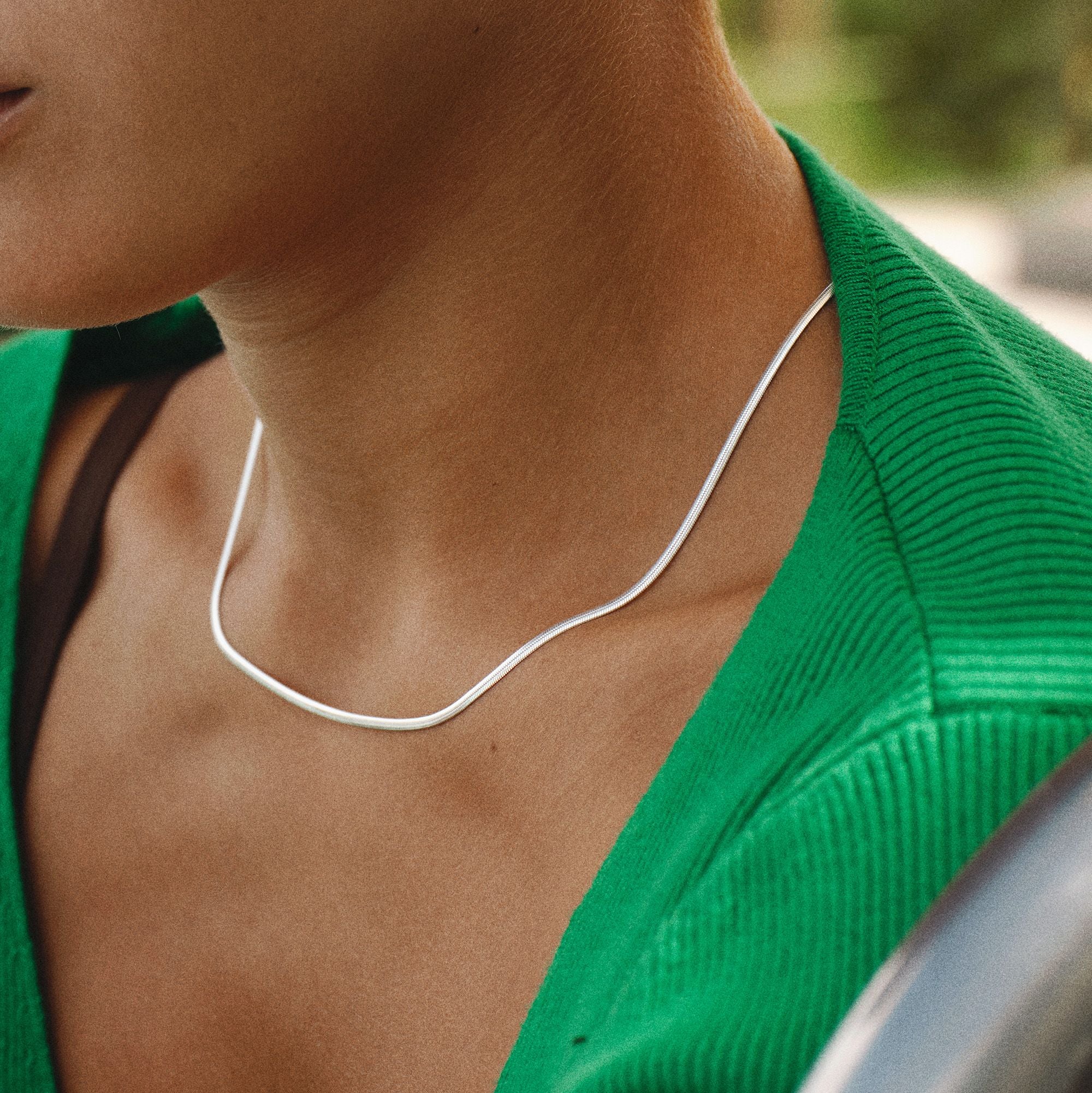 Small Essentia Snake Necklace