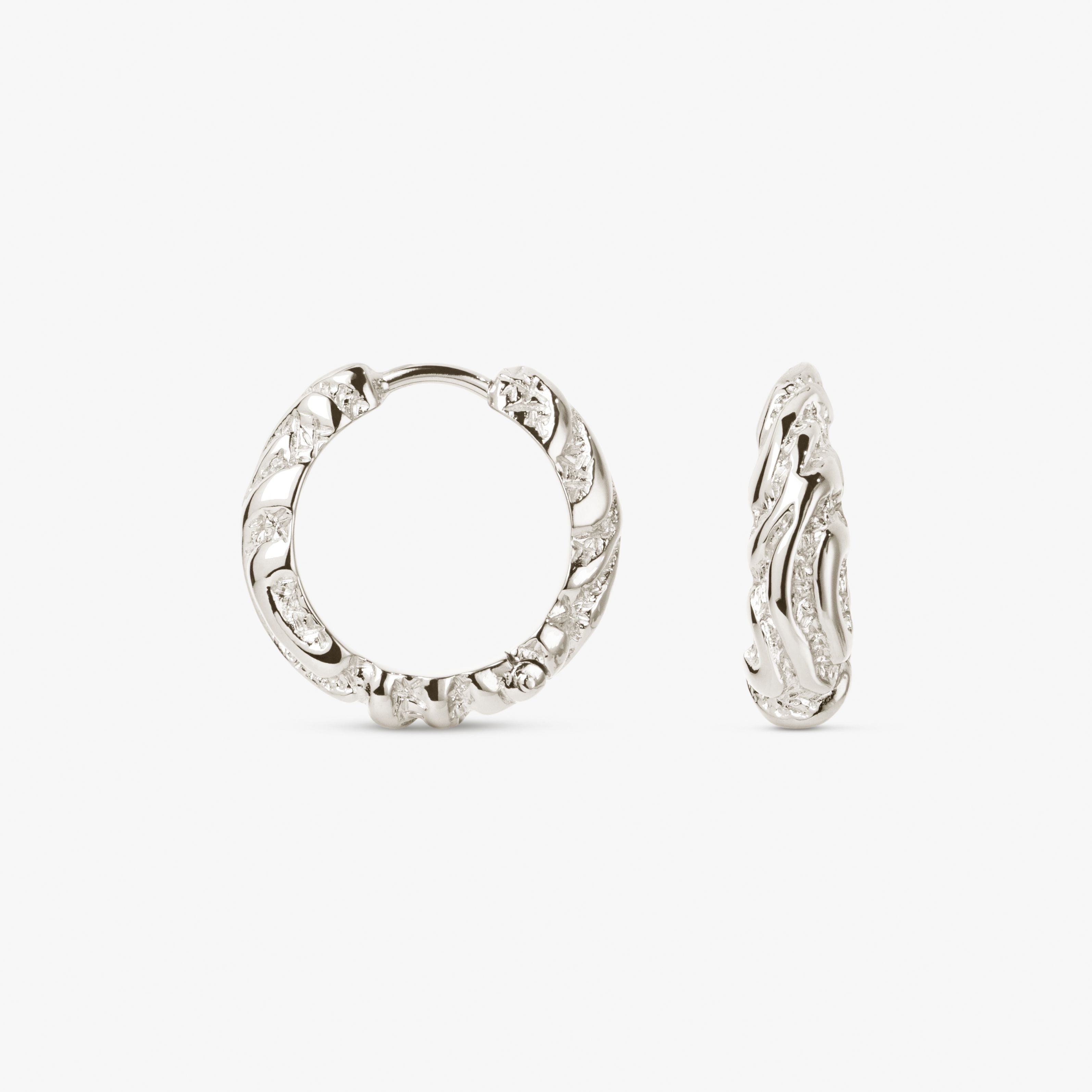 Medium Zebra Hoops