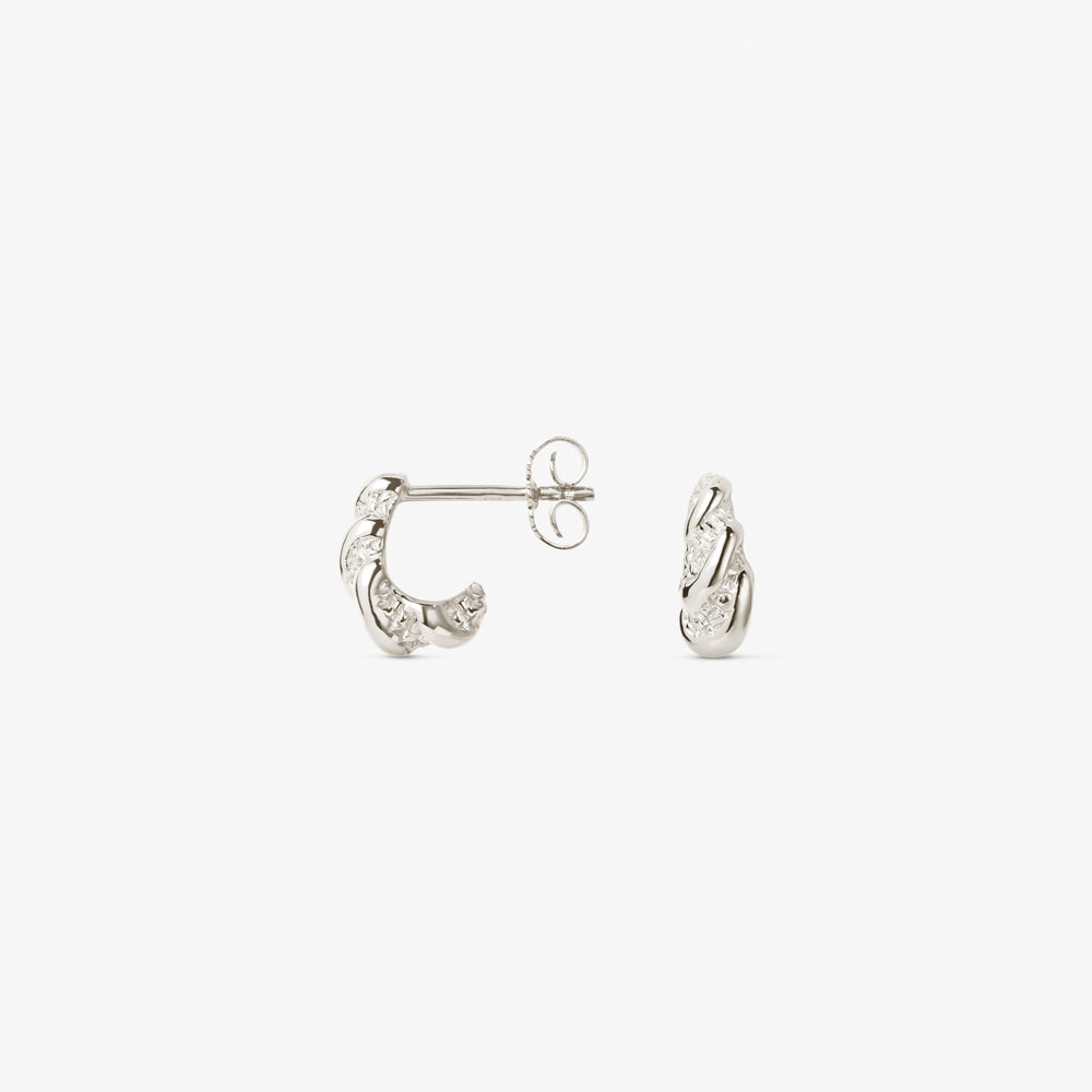Hugged Zebra Stud Earrings