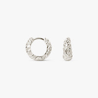 Small Zebra Hoops