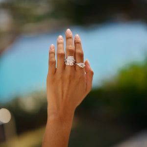 Large Zebra Ring