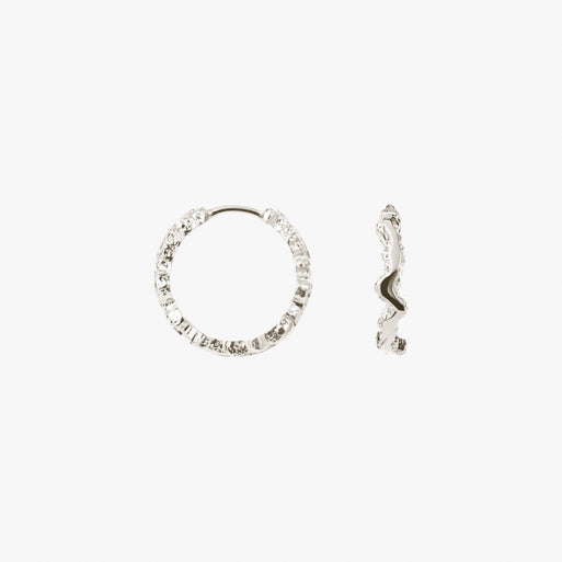 Small Shiny Sparkly Hoops