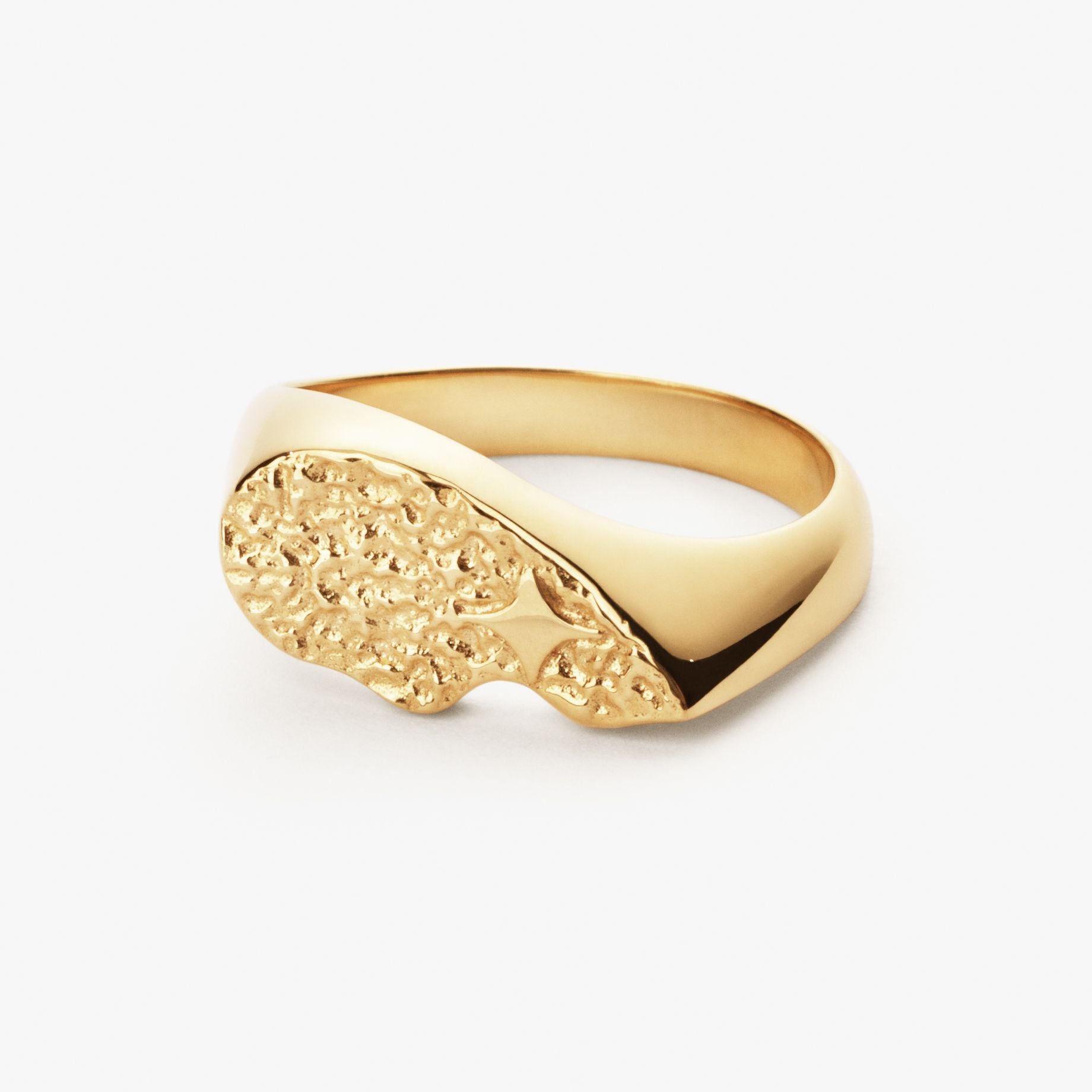 Textured BFF Sparkly Ring