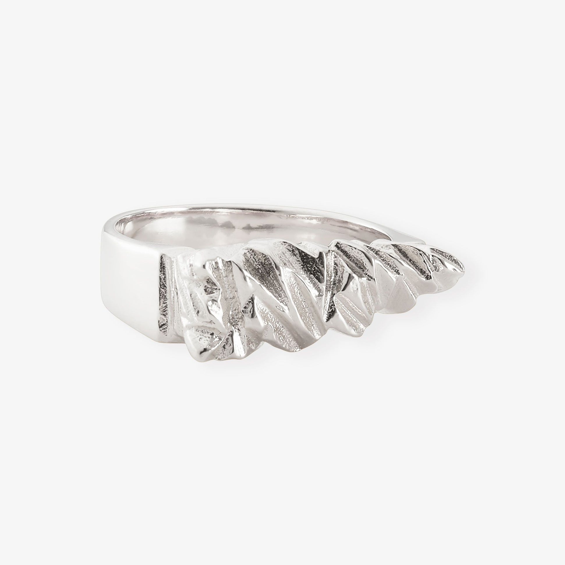 Edgy Silicium Ring