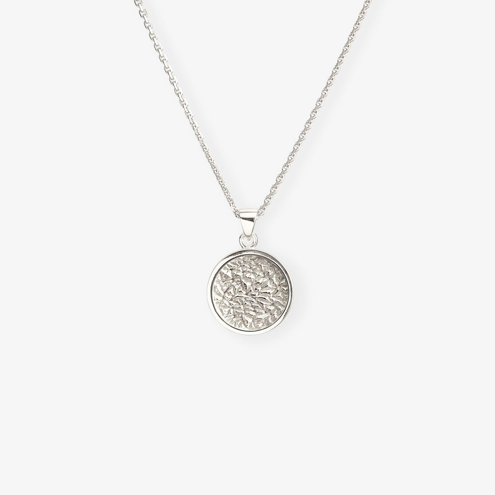 Round Tekstur Necklace