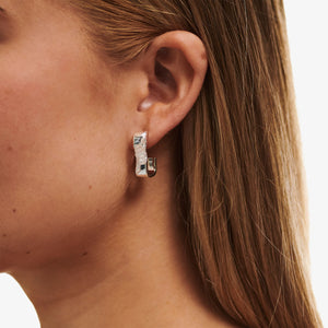 Large Contrast Layers Earrings